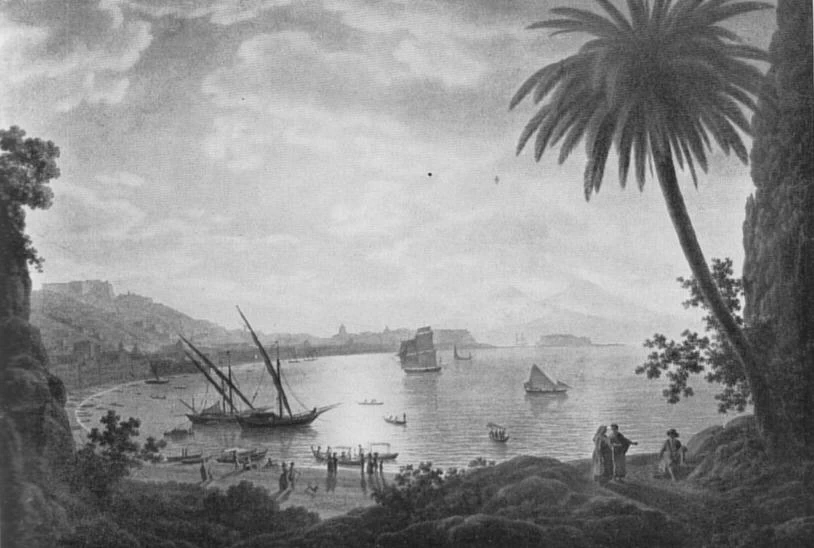 Il Golfo di Napoli di notte